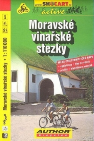 Tiskovina Moravské vinařské stezky 1:110 000 
