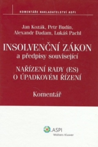 Könyv Insolvenční zákon Jan Kozák
