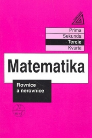 Książka Matematika Rovnice a nerovnice Jiří Herman