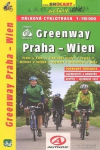 Materiale tipărite Greenway Praha-Wien 1:110 000 