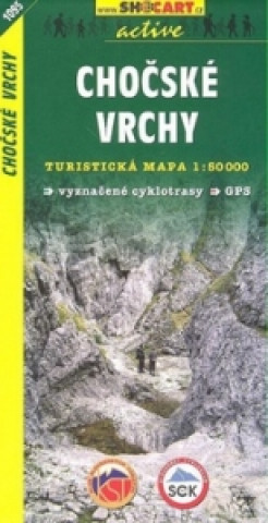 Nyomtatványok Chočské vrchy 1:50 000 