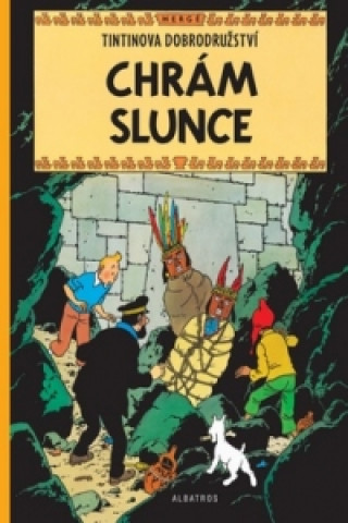 Carte Tintinova dobrodružství Chrám Slunce Hergé