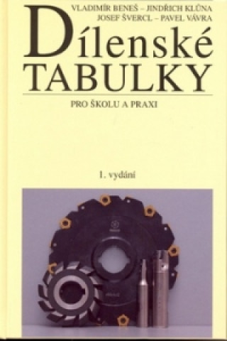 Book Dílenské tabulky Vladimír Beneš
