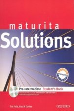 Carte Maturita Solutions pre-intermediate student't book + CD CZedition Tim Falla