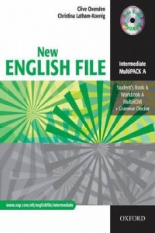 Kniha New English File: Intermediate: MultiPACK A S. Latham-Koenig