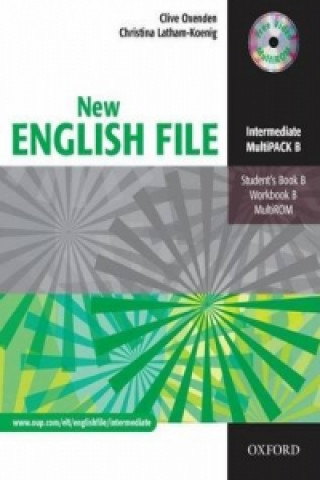 Kniha New English File Intermediate Multipack B Clive Oxenden