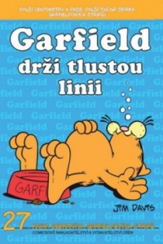 Book Garfield drží tlustou linii Jim Davis