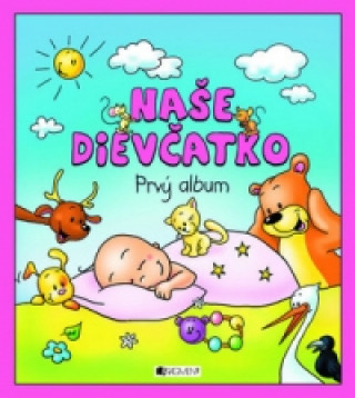 Kniha Naše dievčatko Prvý album Hanka Veselá