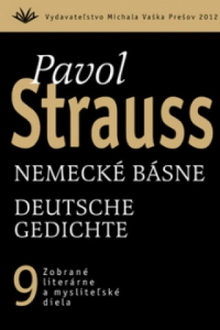 Книга Nemecké básne Deutsche Gedichte Pavol Strauss