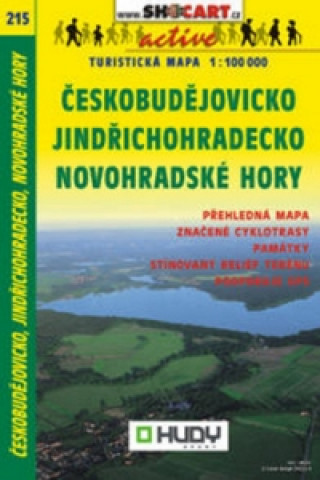 Tiskovina Českobudějovicko, Jindřichohradecko, Novohradské Hory 1:100 000 