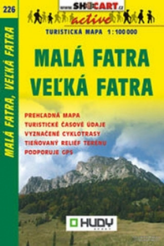 Materiale tipărite Malá Fatra, Veľká Fatra 1:100 000 
