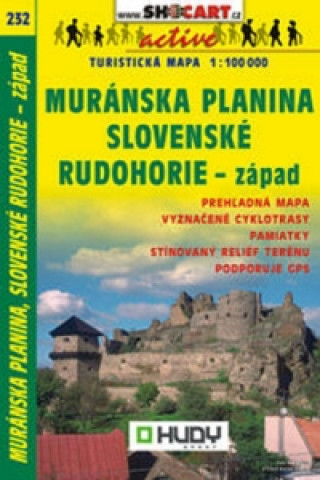 Materiale tipărite Muránska planina, Slovenské Rudohorie-západ 