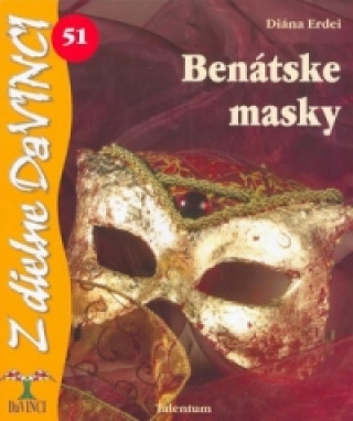 Książka Benátske masky Diána Erdei