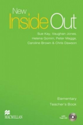 Könyv New Inside Out Elementary Teachers Book & CD Pack Sue Kay; Vaughan Jones; Chris Dawson