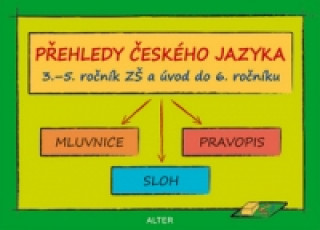 Knjiga Přehledy českého jazyka 3.-5. ročník ZŠ a úvod do 6. ročníku Lenka Bradáčová