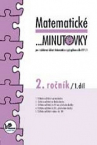 Kniha Matematické minutovky 2. ročník / 1. díl Mikulenková