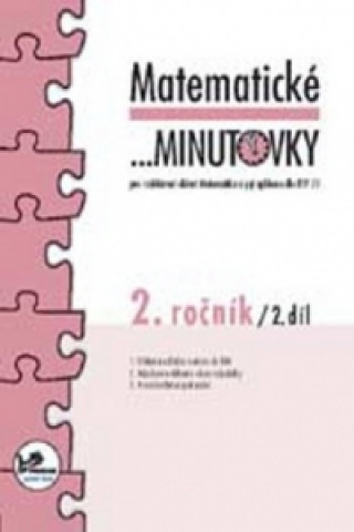 Kniha Matematické minutovky 2. ročník / 2. díl Josef Molnár; Hana Mikulenková