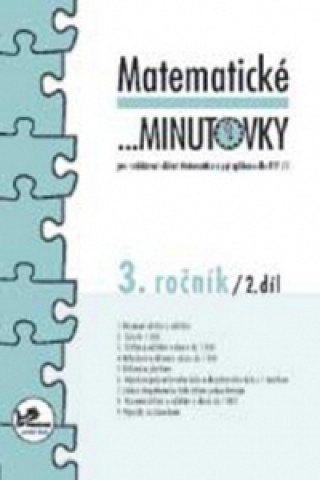 Книга Matematické minutovky 3. ročník / 2. díl Hana Mikulenková; Josef Molnár