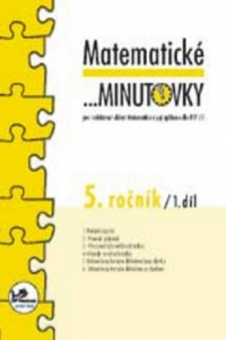 Book Matematické minutovky 5. ročník / 1. díl Josef Molnár