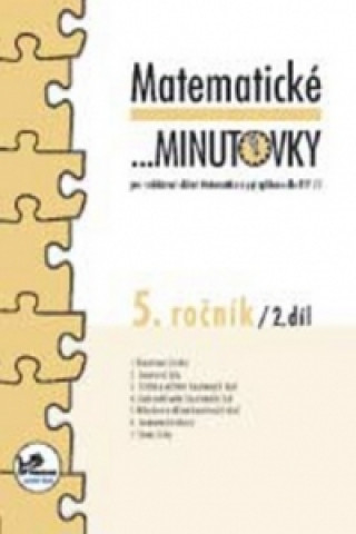 Książka Matematické minutovky 5. ročník / 2. díl Hana Mikulenková; Josef Molnár