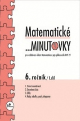 Книга Matematické minutovky 6. ročník / 1. díl Miroslav Hricz
