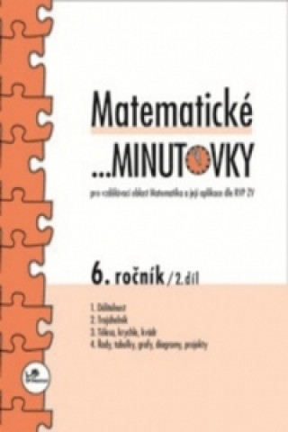 Book Matematické minutovky 6. ročník / 2. díl Miroslav Hricz