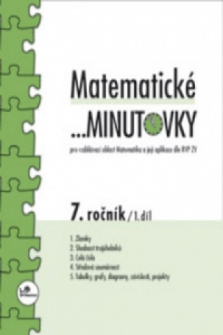 Книга Matematické minutovky 7. ročník / 1. díl Miroslav Hricz