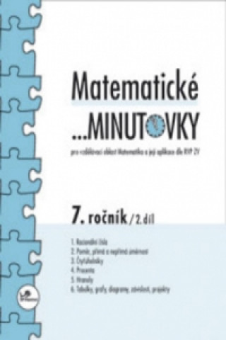 Kniha Matematické minutovky 7. ročník / 2. díl Miroslav Hricz