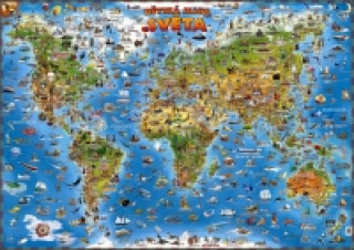 Nyomtatványok Dětská mapa světa 
