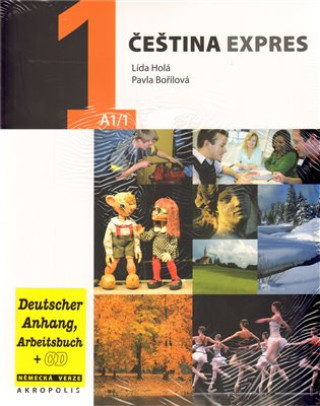 Kniha Čeština expres 1 (A1/1) - němčina Lída Holá
