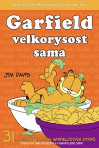 Book Garfield velkorysost sama Jim Davis