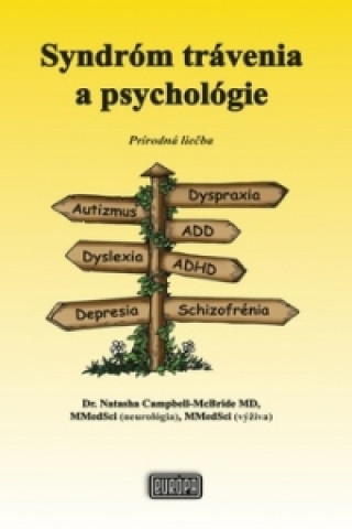 Book Syndróm trávenia a psychológie Dr. Natasha Campbell-McBride