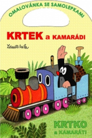 Книга Krtek a kamarádi - omalovánky Zdeněk Miler