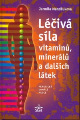 Kniha Léčivá síla vitaminů, minerálů a dalších látek Jarmila Mandžuková