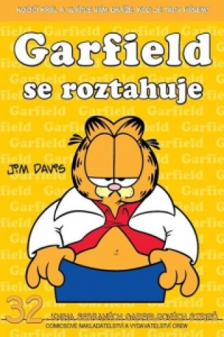 Knjiga Garfield se roztahuje Jim Davis