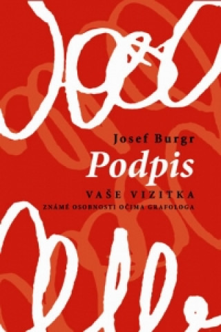 Kniha Podpis vaše vizitka Josef Burgr