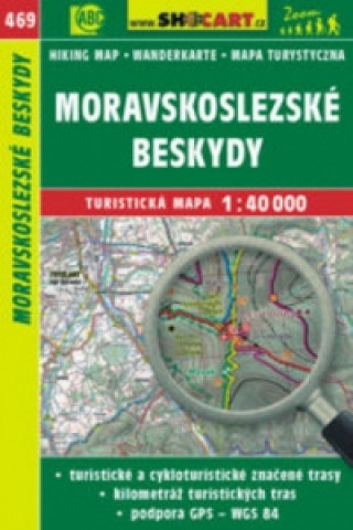 Materiale tipărite Moravskoslezské Beskydy 1:40 000 