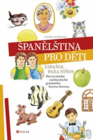 Kniha Španělština pro děti Lenka Fiřtová