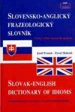 Kniha Slovensko-Anglický frazeologický slovník Slovak-English dictionary of idioms Josef Fronek