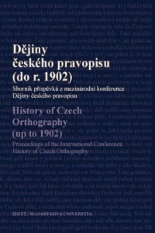 Könyv Dějiny českého pravopisu (do roku 1902) Lucie Rychnovská