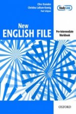Könyv New English File Pre-intermediate Workbook Clive Oxenden