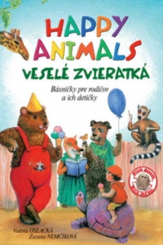 Könyv Happy Animals Veselé zvieratká Zuzana Nemčíková