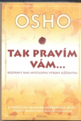 Książka Tak pravím vám Osho Rajneesh