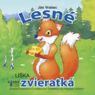 Book Lesné zvieratká Ján Vrabec