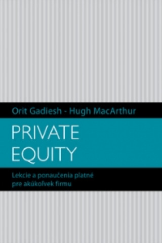 Kniha Private Equity Hugh MacArthur