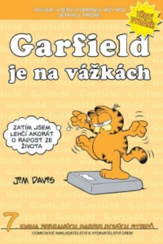 Kniha Garfield je na vážkách Jim Davis