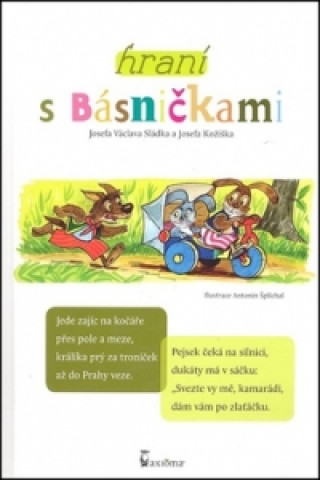 Knjiga Hraní s básničkami Josef Václav Sládek