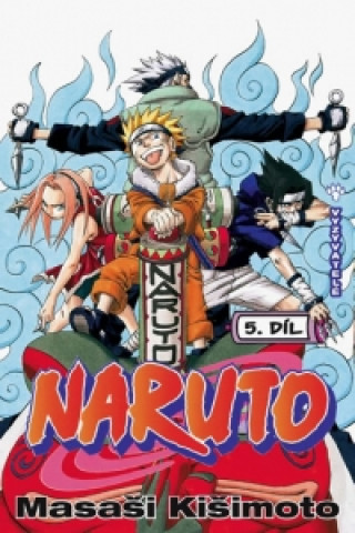 Book Naruto 5 - Vyzyvatelé Masaši Kišimoto