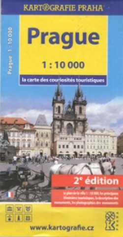 Printed items Praha mapa turistických zajímavostí 