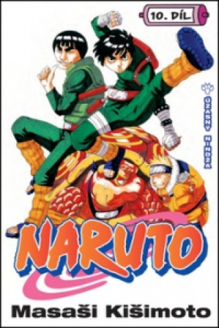 Book Naruto 10 - Úžasný nindža Masashi Kishimoto